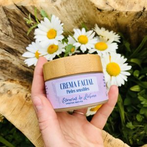 Crema facial para pieles sensibles