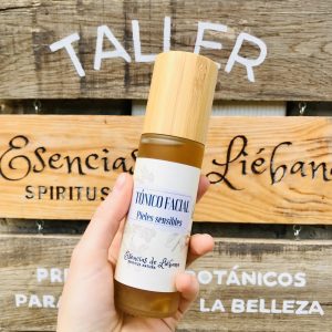 Tónico facial para pieles sensibles.